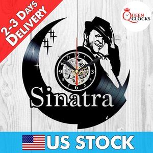Frank Sinatra Vinyl Wall Clock Home Decor Gifts